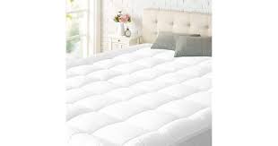The cover, also known as the shell, of the parachute down mattress pad is made with 100% cotton. Dick Smith Luxury Egyptian Cotton Cover Mattress Topper King Single Home Garden Bedding Mattress Toppers Protectors