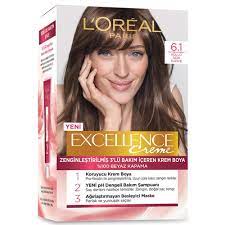 loreal paris excellence creme sac boyasi 6 1 kullu acik kahve 2021 sac sac boyasi paris