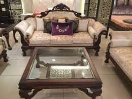 Try putting one near the front of your house underneath a mirror for a place to get prepared and grab your keys before you head out the door. Glass Centre Table With Sofa Set At Best Price In New Delhi Delhi Modern Wood Art