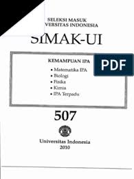 Maybe you would like to learn more about one of these? Soal Simak Ui 2010 Lengkap Kode 507 Pdf