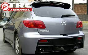 These products are available in distinct colors too so that they can match your vehicle's. Trc Tuning Corporations Germany E K Toyota Lexus Mazda Tesla Tuning Developments Trc Performance Roof Spoiler Style 1 For The Mazda 3 Bk