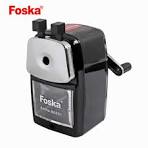 Foska Cute Cartoon Flamingo and Little Bear Printed Plastic Table Sharpener  Safe and Clean for Pencil Cutting Gift