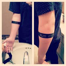 Brush Stroke Arm Band Tattoo Google Search Band Tattoo Arm Band Tattoo Tattoos