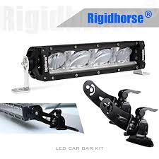 Lovely Led Light Bar Kit Rigidhorse 12 106w Led Car Bar Driving Light With Adjustable Hood Mounting Bracket For Sports Car Suv Jeep Pickup Test Lifegenmon Si
