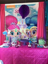 Shimmer And Shine Birthday Party Ideas Photo 11 Of 20 Shimmer And Shine Cake Shimmer N Shine Toddler Birthday Party