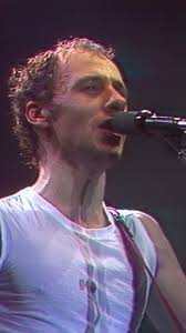 Dire Straits photographed in Copenhagen in 1982, during a promotional visit  which included an appearance