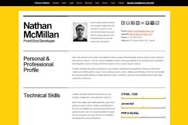 Diy html resume offers you a simple solution to begin your searches for a job when you are ready. Html Resume Templates To Help You Land A Job