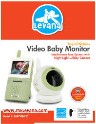 Levana Babyview20 Manual Pdf Download Manualslib