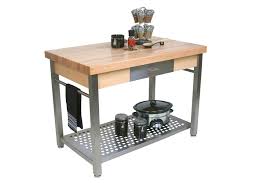 A butcher block gathering table is both elegant and functional and serves as an amazing centerpiece for your kitchen. John Boos Cucina Grande Prep Table With Butcher Block Top Reviews Wayfair