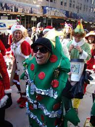 Why Is Everyone Dressing Up In Christmas Themes On Dec 8 2021 Nyc Santacon Wikipedia
