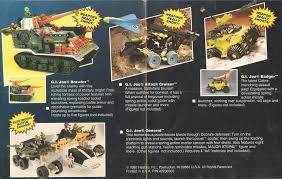 Its not gonna break in normal play. 1991 Gi Joe Figure Vehicle Catalog Insert Eco Warrior Cobra Septic Tank Jtc P924 Military Toys Military Adventure Action Figures