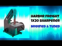 Harbor Freights 1x30 Modified Tuned Youtube Metal Working