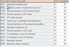 What does se stand for? Serial Numbers With Specific Reference To Production Goods Movements Part 1 Sap Blogs