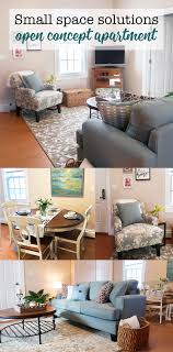 Small space challenges present exciting opportunities for clever and inventive design solutions. How To Decorate And Layout Furniture In A Small Open Concept Apartment Weekend Craft