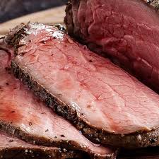 This was perfect because round steak was an inexpensive cut of beef, that gets really tender baking at low temperatures over the course of a few hours. Sunday Supper Beef Roast Traeger Grills