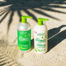 Meet The New Alba Botanica Very Emollient Herbal Healing Lotion And Bath Shower Gel Packed With Bamboo A Healing Lotion Herbal Healing Psoriasis Symptoms