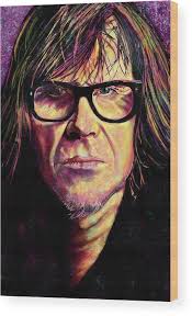 Mark Lanegan Wood Print