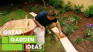 How To Make Great Garden Edging Gardening Great Home Ideas Youtube