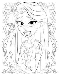 Children love to know how and why things wor. Tangled The Series Coloring Pages Printable