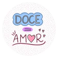 90 Adesivos Doce Amor Confeitaria Etiquetas | MercadoLivre