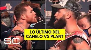 Se Puso Picante Canelo Vs Plant Fuerte Intercambio Entre Los Dos Previo A La Pelea