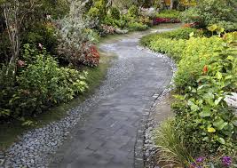 One benefit, too, is that no mortar or grout is used. Diy Pathway With Natural Landscaping