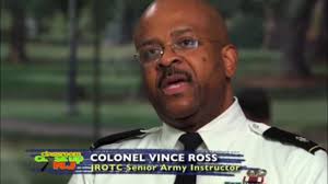Col. Ross of Camden JROTC