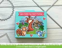 For instructions on making a shadow box from scratch (from wooden sides), see further how to make a shadow box frame. Lawn Fawn Craft Die Shadow Box Card Rainbow Add On Lf1974