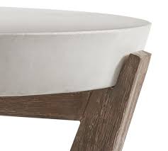 Raylan Concrete Outdoor Coffee Table Pottery Barn