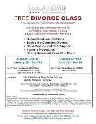 Divorce without children and without agreement. Unlv Boyd School Of Legal Aid Center Of Southern Nevada Facebook