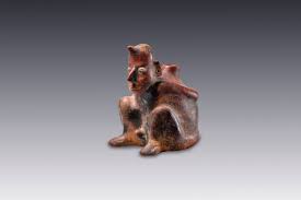 Cautivo con el pene erecto | El México antiguo. Salas de Arte Prehispánico  | Museo Amparo, Puebla