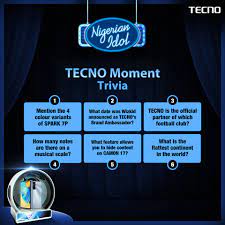 Nigeria has more people than france, italy, and spain combined. 20 Lucky Fans To Win N5 000 In Tecno Moment Trivia On Nigerian Idol Promos In Nigeria