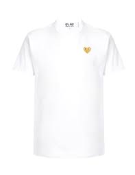 Play heart with eyes brand. Shop Your Comme Des Garcons Play White Tee With Gold Heart Logo Casual The Brand With The Big Eyed Heart Logo Fashion Design Collection White Tees Heart Logo