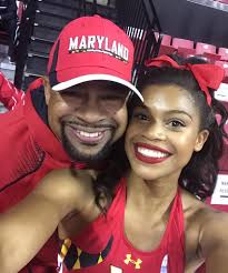 RussParr and his daughter Chandler repping the #Terps ! #TerpsCheer #UMTerps