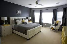 20+ dark bedrooms for a restful sleep. Oh So Cheery Gray Master Bedroom Grey Bedroom Design Master Bedroom Colors