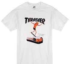 Thrasher Neckface T Shirt Newgraphictees Com Shirts Personalized T Shirts T Shirt