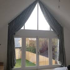 Shades can be made up to 144 wide and in almost any shape you can think of—from a circle to a triangle. 30 Curtains For Windows Ideas Windows Curtains Window Film