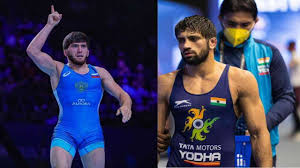 With this dahiya assured at least a silver medal for india. Gmd4sfdn1ojlkm