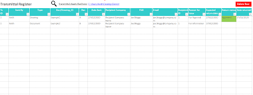 Using the free risk register template we provide below, you will learn what a risk register creating a risk register: Document Control Template Excel Transmittal Passwords Lakes Projects