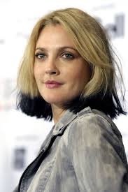 Drew Barrymore Black Tips Dip Dye Blonde And Black Hair 968 1452 Blonde Hair Tips Hair Dye Tips Black Hair Tips