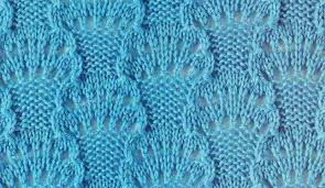 Check spelling or type a new query. Fan Lace Knit Stitch Knitting Bee