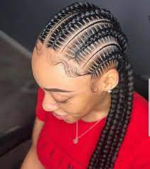 Cornrows Braids Straight Back Feed In Braids Hairstyles Braided Hairstyles Easy Cornrow Hairstyles
