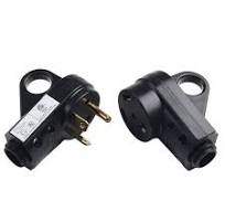 HARFELL RV 30 AMP Receptacle Plug Male & Female Power Cord ...