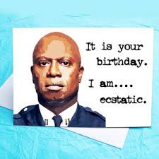 Wake up Cat Birthday Card