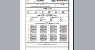 Maybe you would like to learn more about one of these? Contoh Format Lembar Jawaban Ulangan Multi Mata Pelajaran Berkas Edukasi