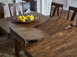 Vexa beech color dining table. Blog A America Wood Furniture
