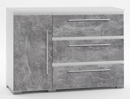 Sideboard flame breite 130 cm modernes sideboard online kaufen. Kommode Berlin 30wb Modern Grau 130cm Breit