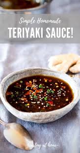 Homemade Teriyaki Sauce Feasting At Home Recipe Homemade Teriyaki Sauce Recipes Vegan Teriyaki Sauce