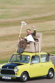 Mr Bean Mini Goodwood Revival Meeting Mr Bean Mr Bean Funny Johnny English