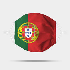 The flag of portugal is a rectangular bicolour with a field divided into green on the hoist, and red on the fly. Portugal Flag Face Mask Portugal Flag Face Mask Mask Teepublic